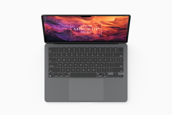 Macbook Air M2 Mockup Set