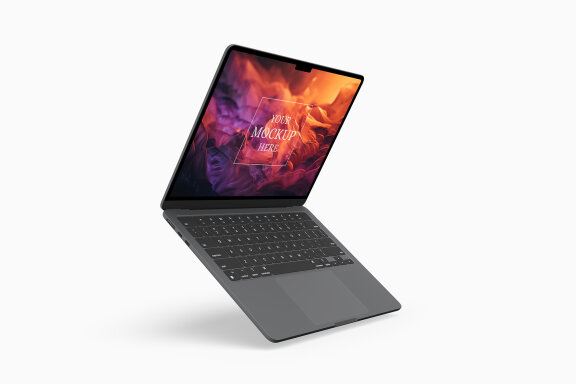 Macbook Air M2 Mockup Set