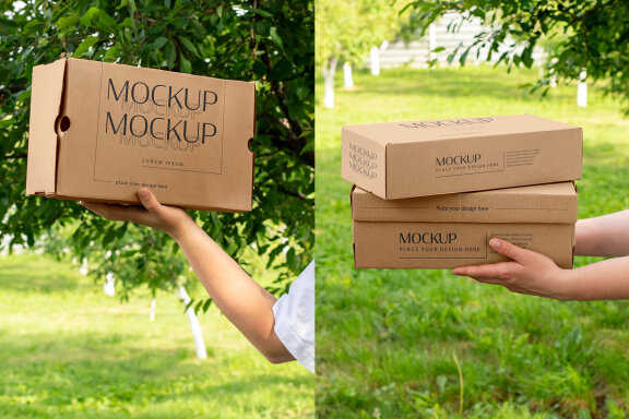 Box Mockup Set