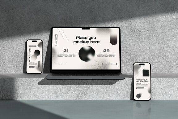 Apple Devices Mockup Set