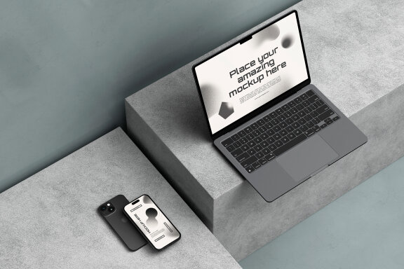 Apple Devices Mockup Set
