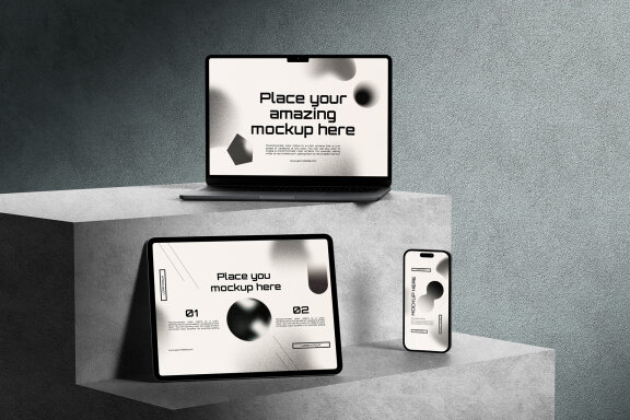 Apple Devices Mockup Set