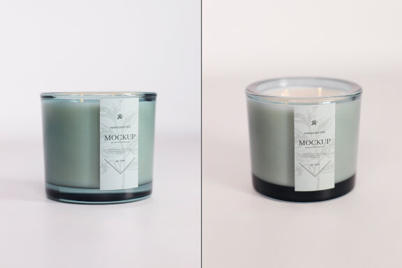 Candle Jar Mockup Set