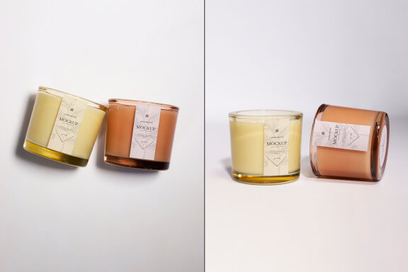 Candle Jar Mockup Set
