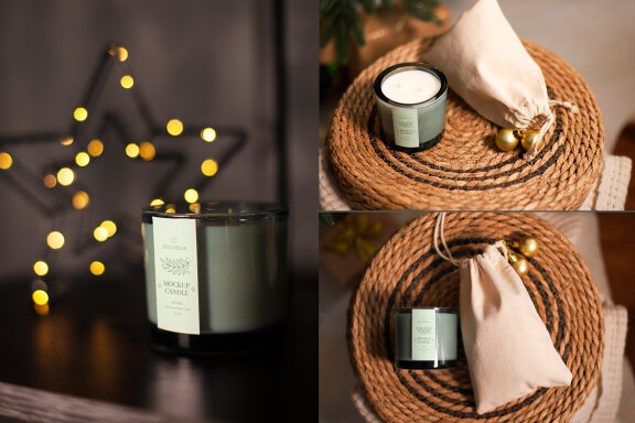 Candle Jar Mockup Set