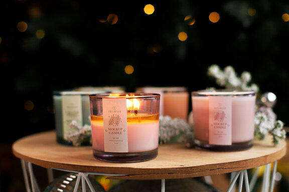 Candle Jar Mockup Set