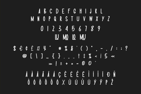 Glutmon Handmade Sans Display Font