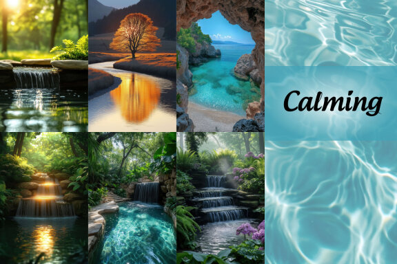 Calm Peaceful Waters Stock Bundle