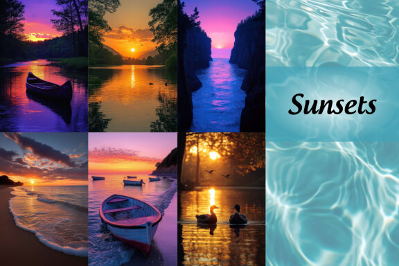 Calm Peaceful Waters Stock Bundle