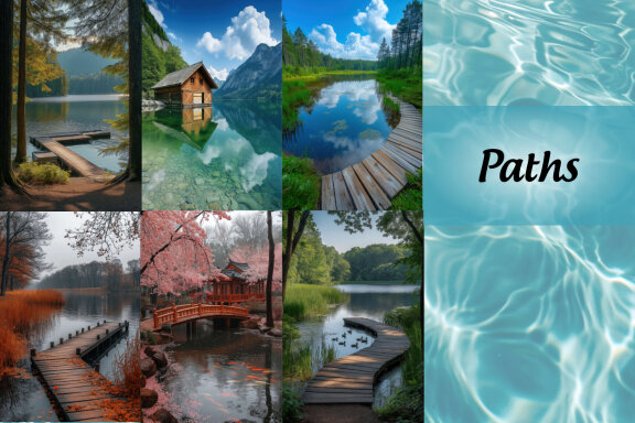Calm Peaceful Waters Stock Bundle