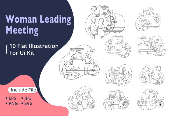 Professional Woman Leading Meeting