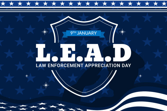 11 Law Enforcement Appreciation Day Illustration