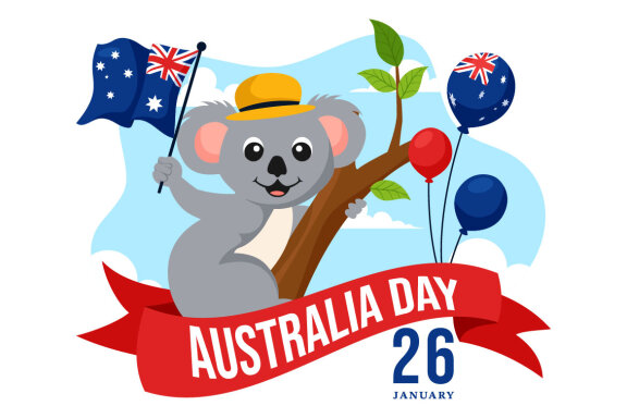 15 Happy Australia Day Illustration