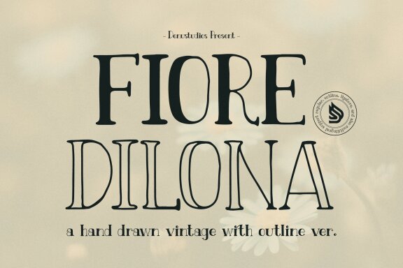 Fiore Dilona | Hand Drawn Vintage