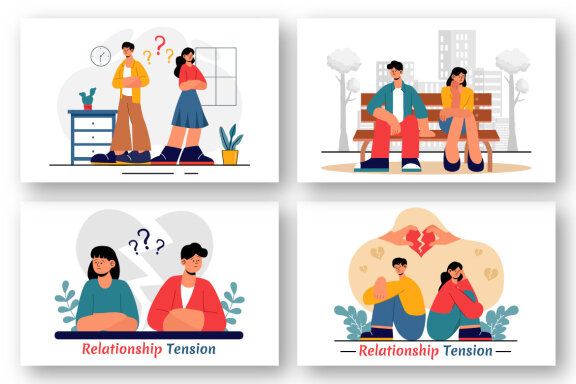 9 Relationship Tension Illustration