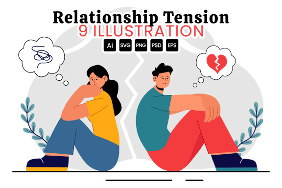 9 Relationship Tension Illustration