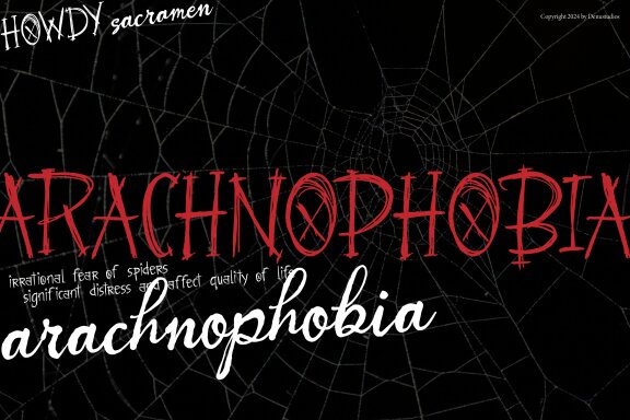 Howdy Sacramen | Horror Handwritten Font Duo