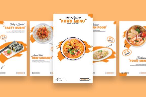 Asian Food - Instagram Story Template