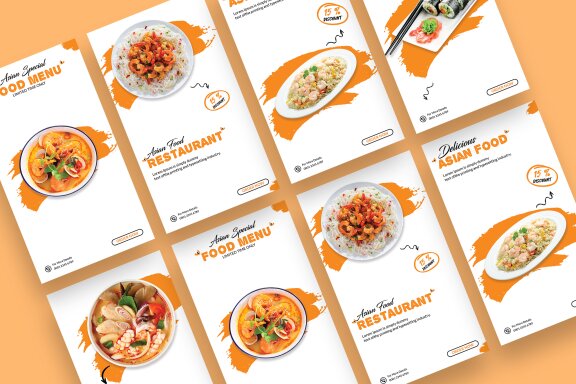 Asian Food - Instagram Story Template
