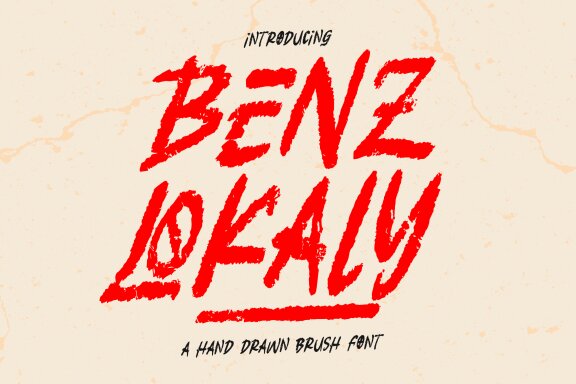 Benz Lokaly | Hand Drawn Brush