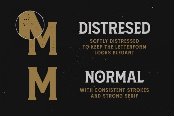 Amnestia Typeface with Extra