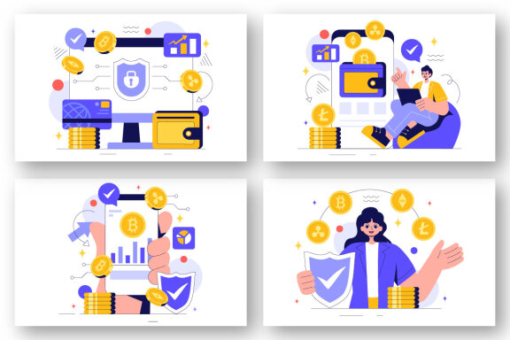 13 Cryptocurrency Wallet Illustration