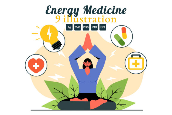 9 Energy Medicine Illustration