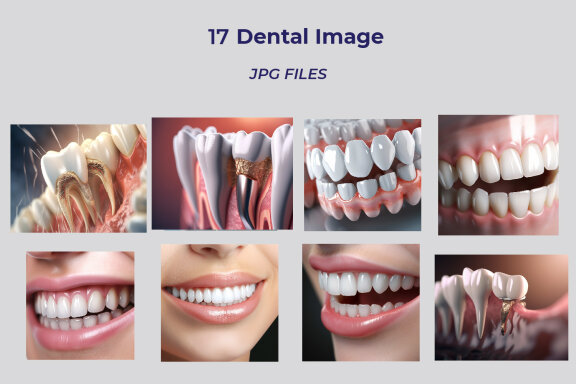 The beautiful appearance of the teeth
