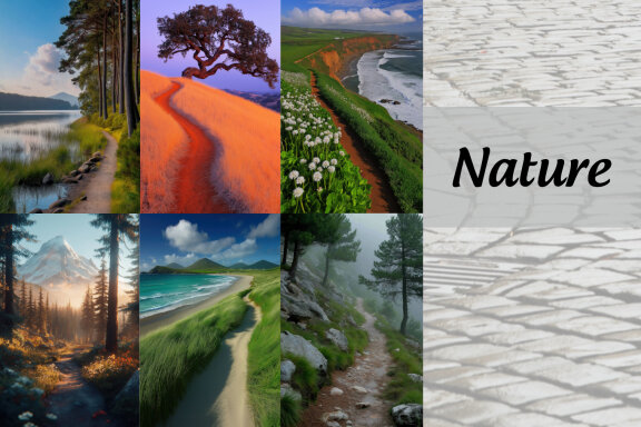 Peaceful Pathways Stock Bundle
