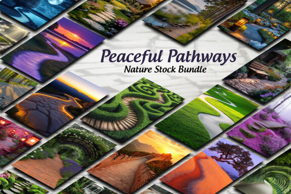 Peaceful Pathways Stock Bundle