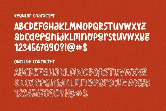 Memori Citrus | Hand Drawn Font