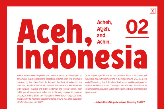 Bener Meriah - Sans Serif Display Family Font