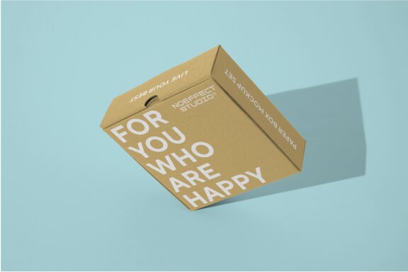 Paper Box Mockup Set (NE18)