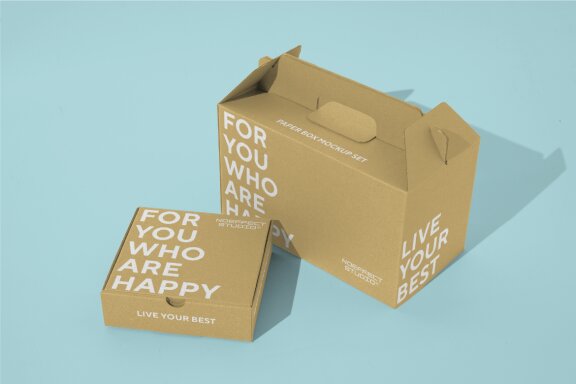 Paper Box Mockup Set (NE18)