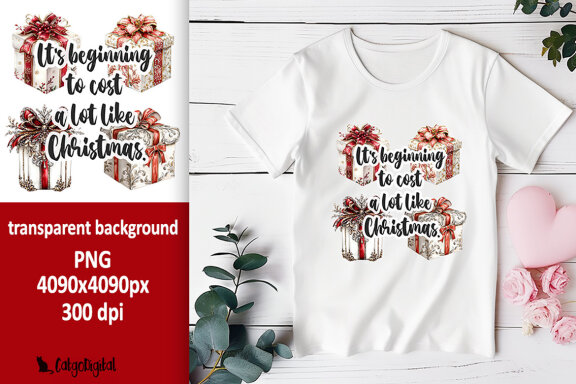 Funny Christmas Quote PNG Sublimation
