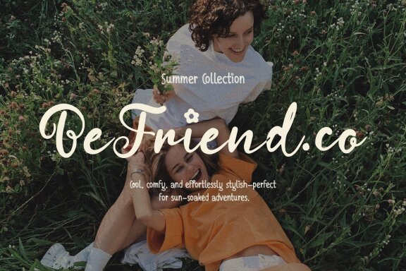 Filoria Amelia | Cute Hand Drawn Duo Font
