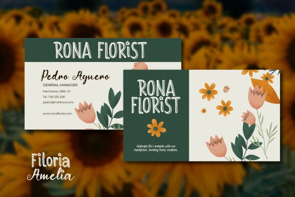 Filoria Amelia | Cute Hand Drawn Duo Font