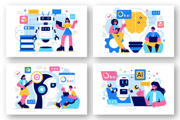 13 Artificial Intelligence Digital Brain Illustration