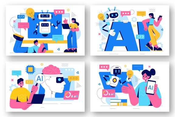 13 Artificial Intelligence Digital Brain Illustration