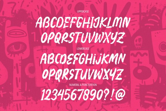Montage Markers | Brush Bold Quirky