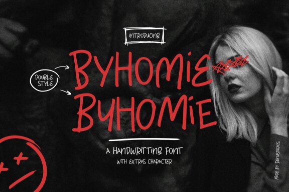 ByHomie | Handwritting Font