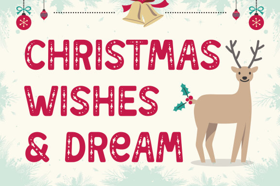 DT Forest Crystal Font  - Christmas font