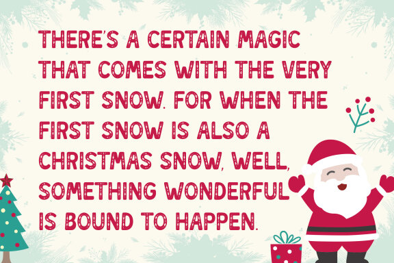 DT Forest Crystal Font  - Christmas font