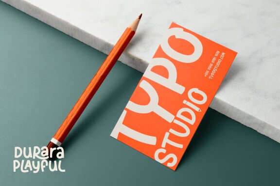Durara Playful | Handwritten Font