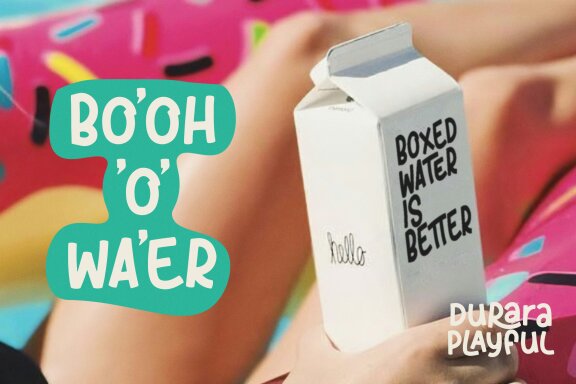 Durara Playful | Handwritten Font