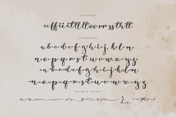 Siollars | Handwritten Script Font