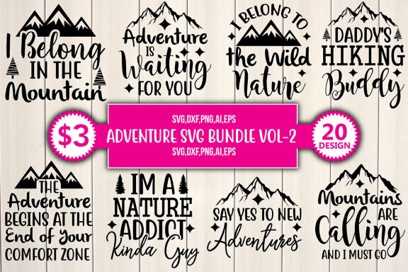Adventure SVG Bundle