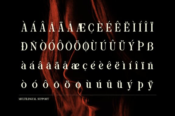 Blind Hojil | Display Serif Font