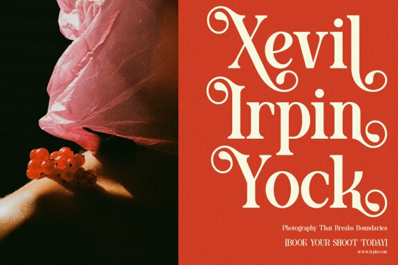 Blind Hojil | Display Serif Font