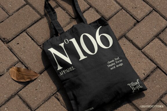 Blind Hojil | Display Serif Font